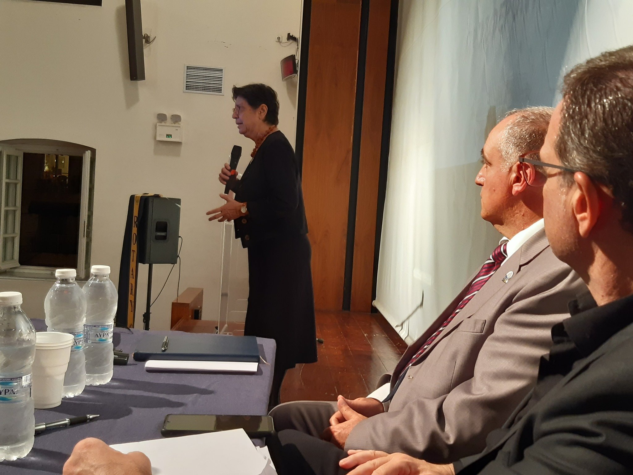 Ροταριανός Όμιλος Κέρκυρας - Oμιλία της Μαρίας Ευθυμίου στην Ιόνιο Ακαδημία