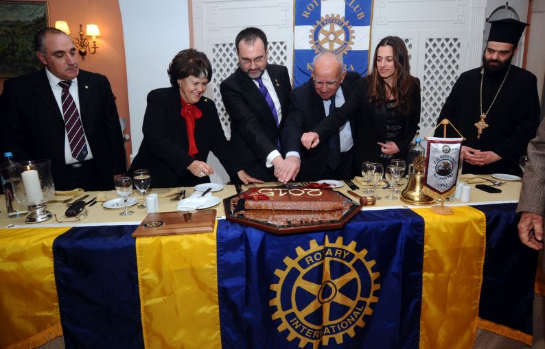 Ροταριανός Όμιλος Κέρκυρας - Ομιλία Άννας Παναγιωταρέα & Κοπή βασιλόπιτας του Ομίλου