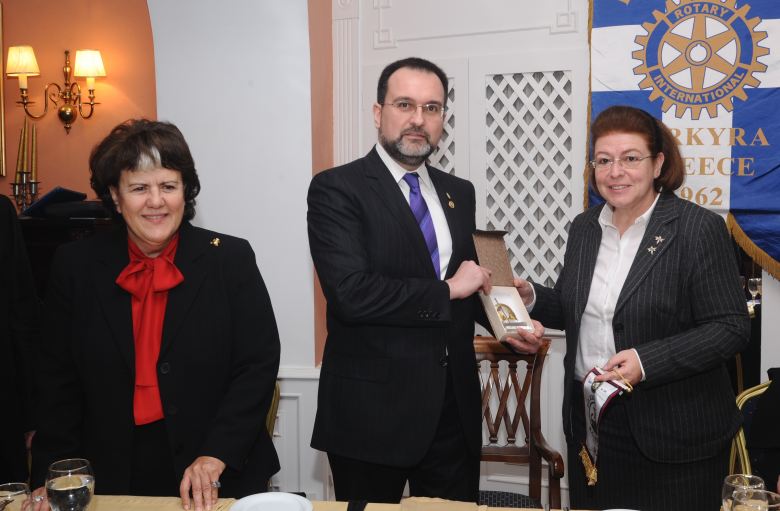 Ροταριανός Όμιλος Κέρκυρας - Ομιλία Άννας Παναγιωταρέα & Κοπή βασιλόπιτας του Ομίλου