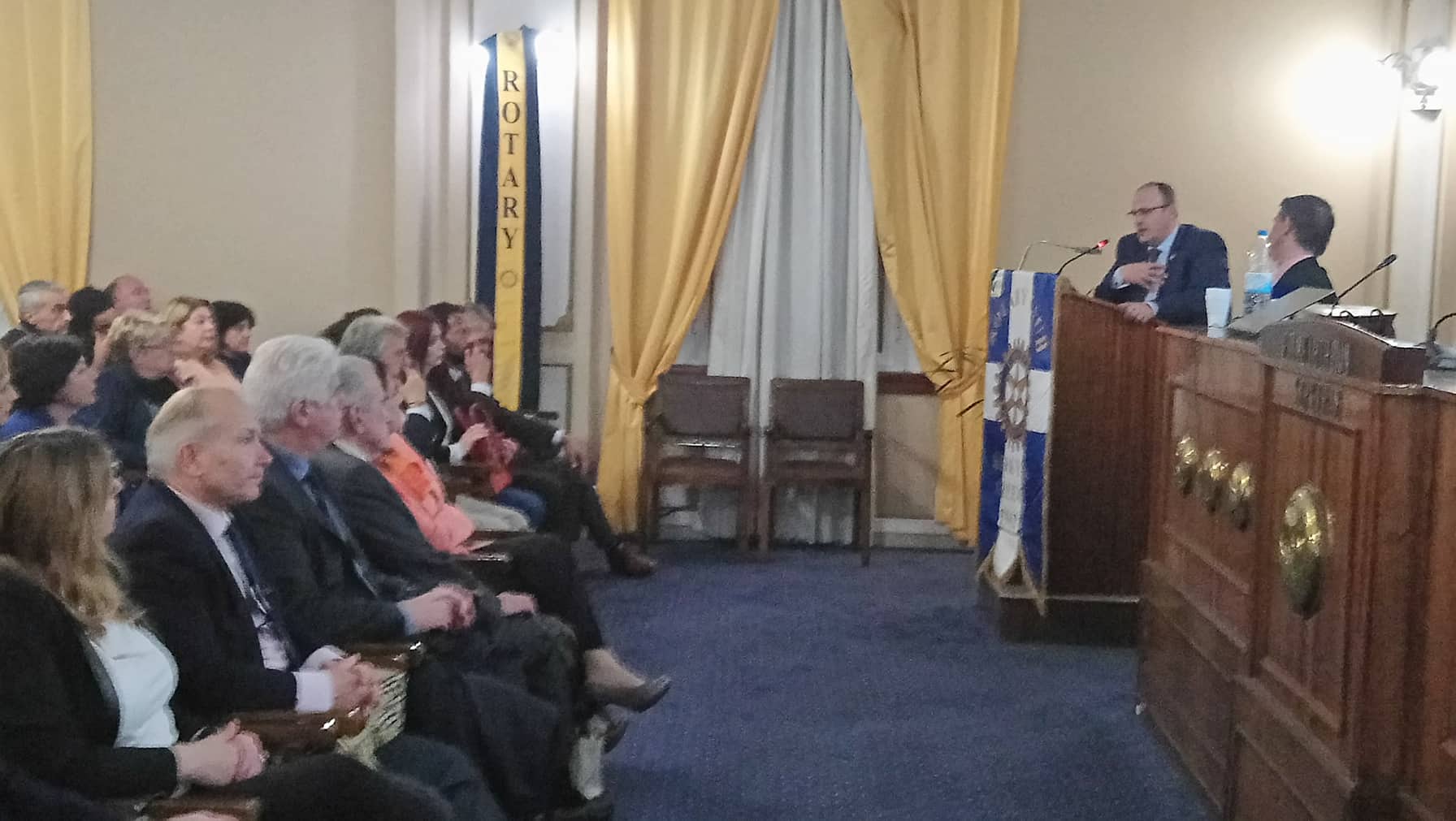 Ροταριανός Όμιλος Κέρκυρας - Ομιλία Πλάτωνα Μαρλαφέκα στο Επαγγελματικό Επιμελητήριο Κέρκυρας